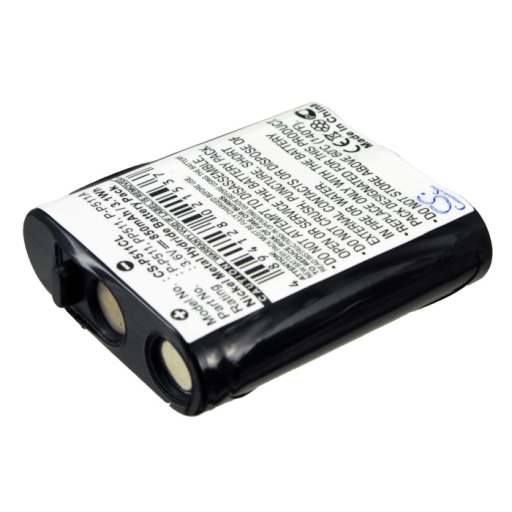 Radio Shack Sanyo Draadloze telefoon batterij CS-P511CL