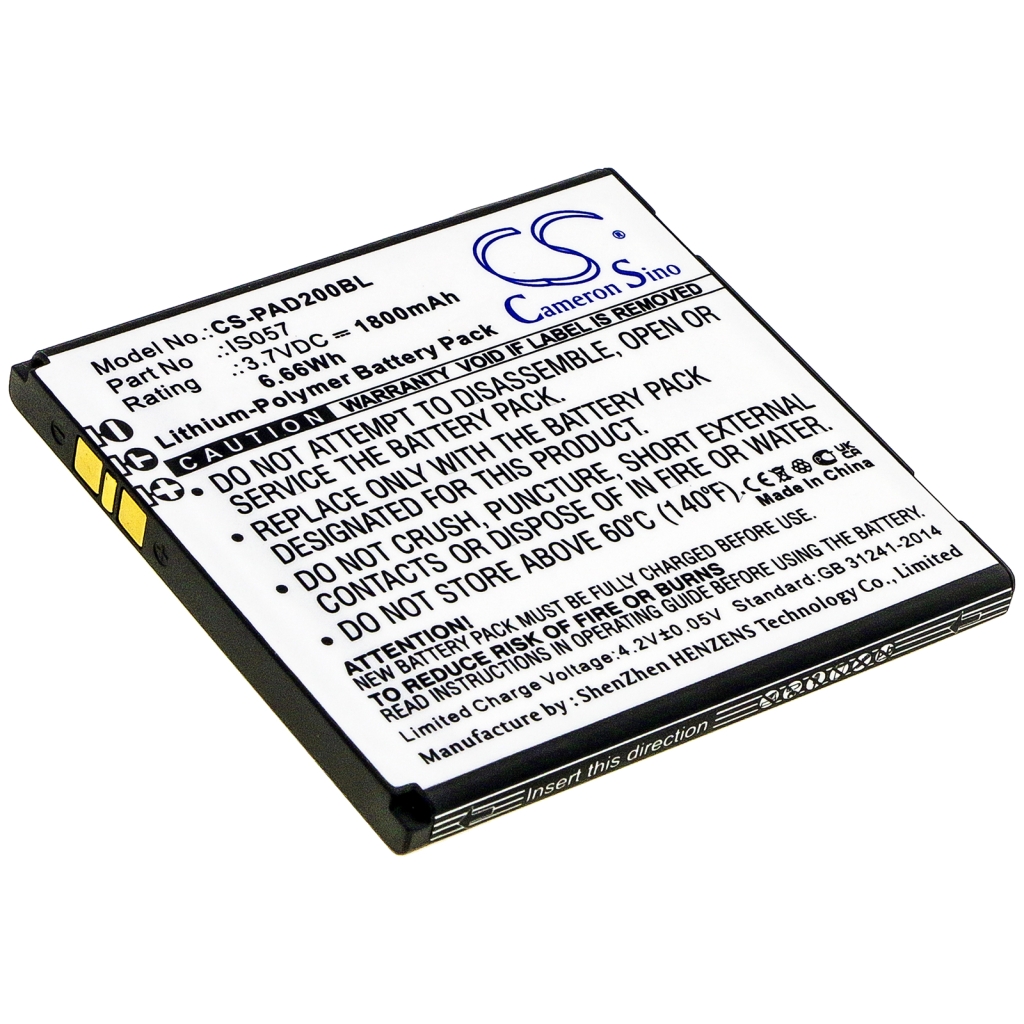 Compatibele batterijvervanging voor Pax IS057