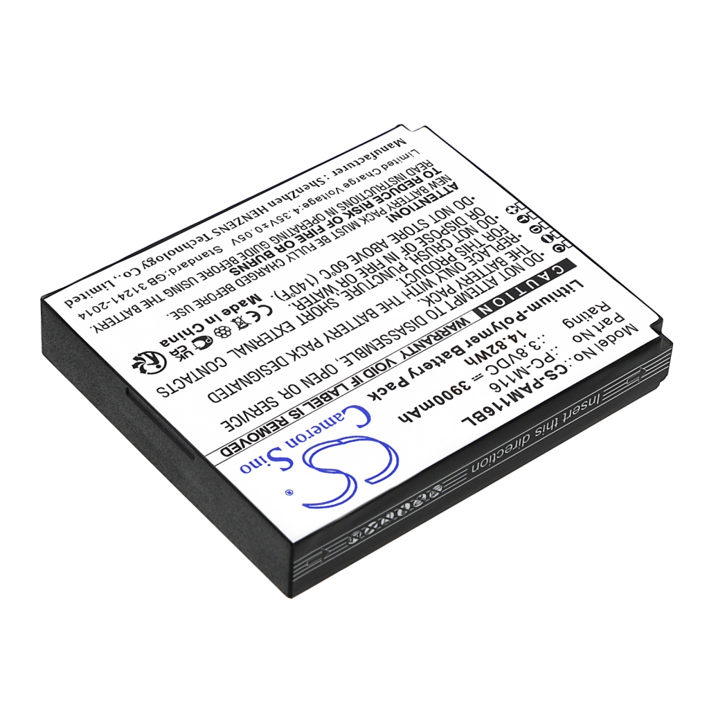 Batterij voor betaalterminal Pax CS-PAM116BL