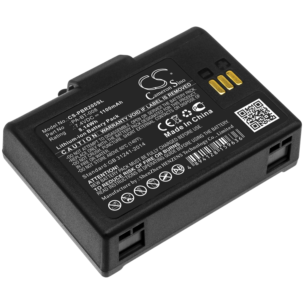 Batterijen Printerbatterij CS-PBR205SL