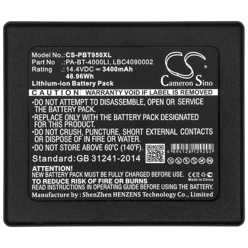 Printerbatterij Brother RuggedJet RJ4030-K