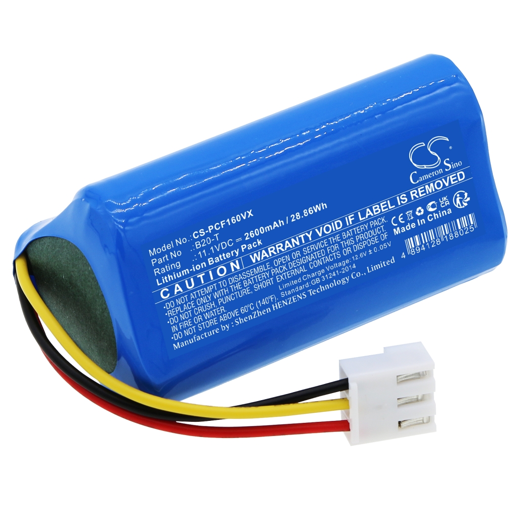 Batterijen voor stofzuigers Proscenic CS-PCF160VX
