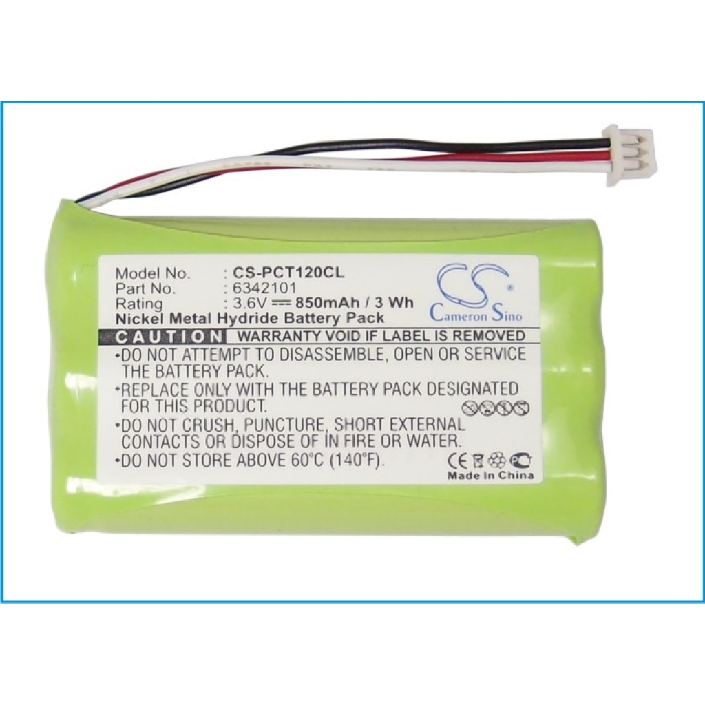 Draadloze telefoon batterij Plantronics CS-PCT120CL