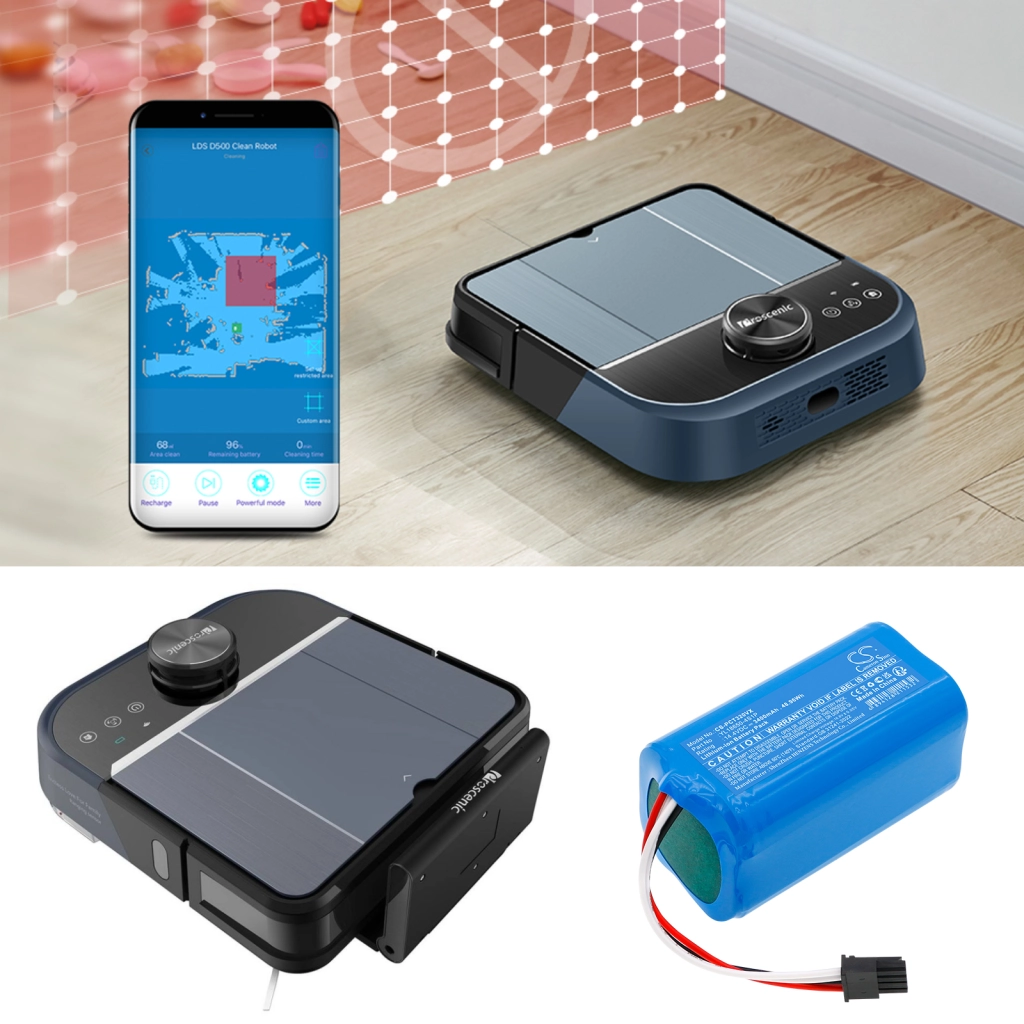 Batterijen voor stofzuigers Proscenic CS-PCT320VX