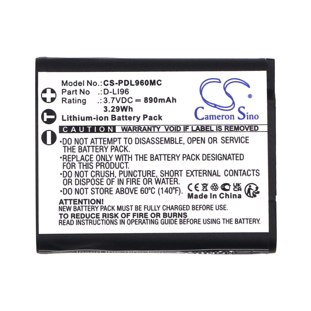 Batterij voor camera PENTAX CS-PDL960MC