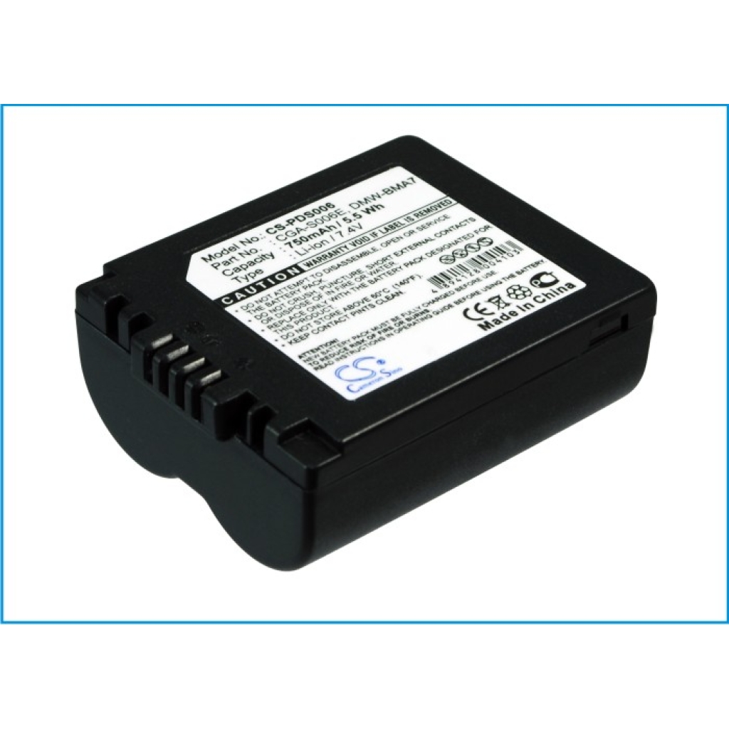 Batterij voor camera Panasonic Lumix DMC-FZ18