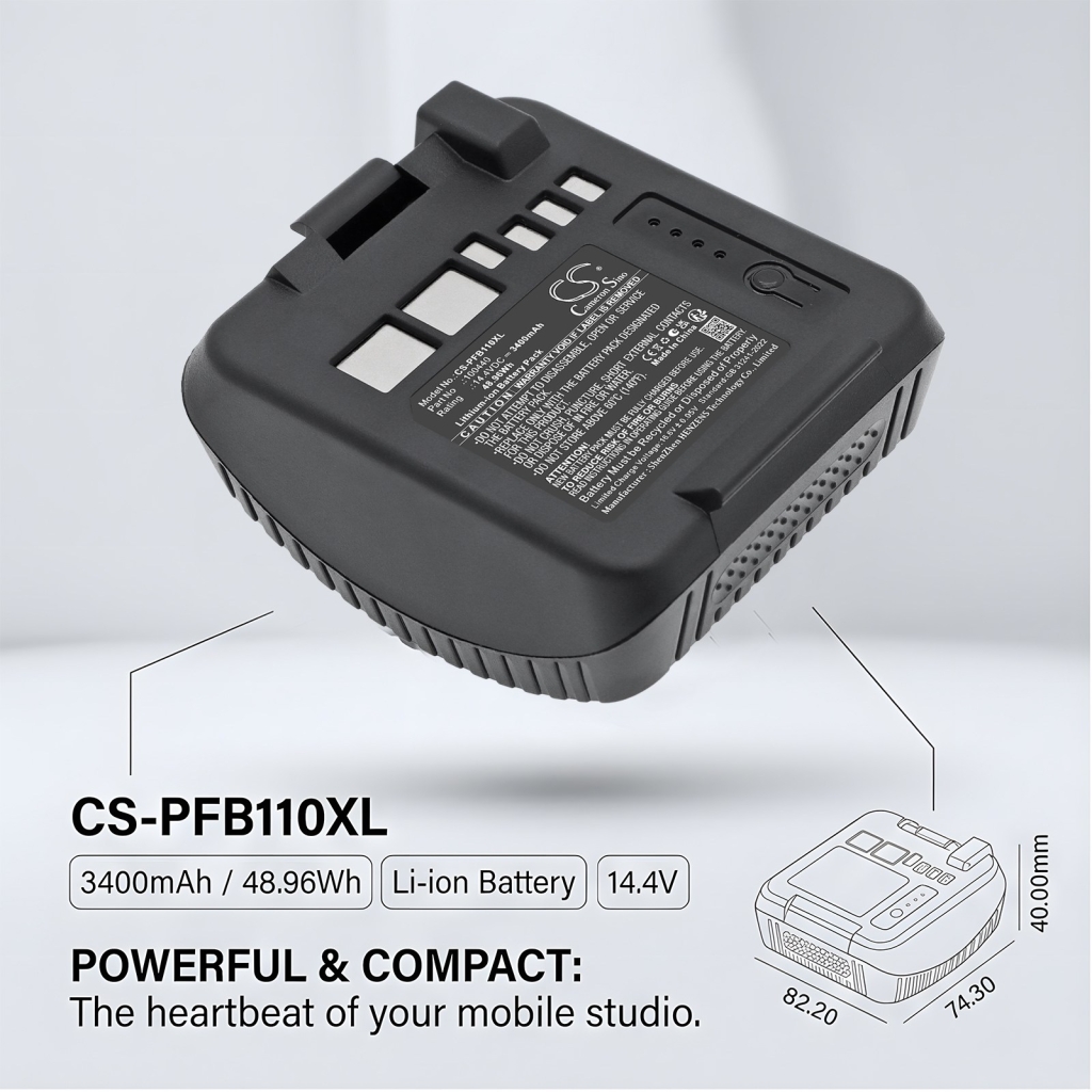 Battery compatible with Profoto CS-PFB110XL