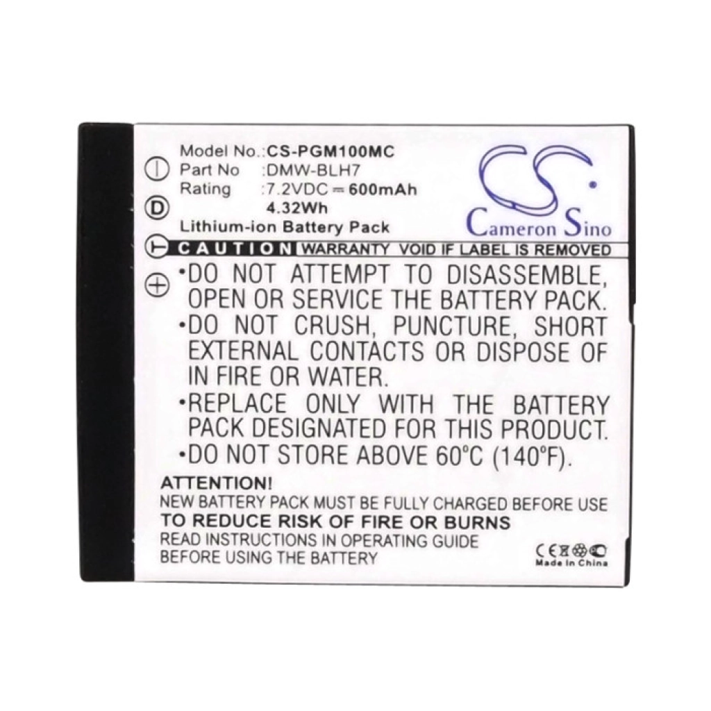 Batterijen Batterij voor camera CS-PGM100MC