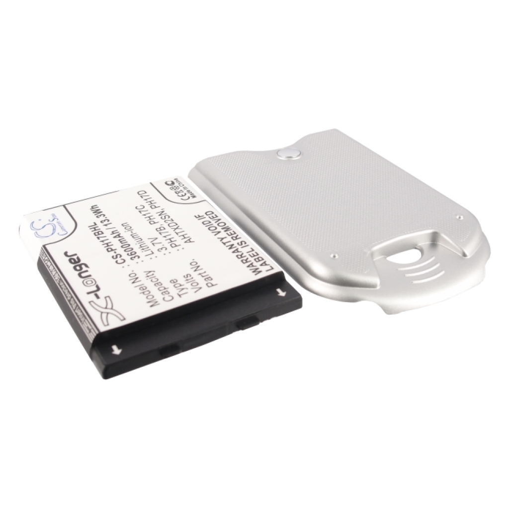 Battery compatible with Vodafone HTC O2 Orange T-Mobile DOPOD ERA i-Mate MWG Qtek Telefonica CS-PH17BHL
