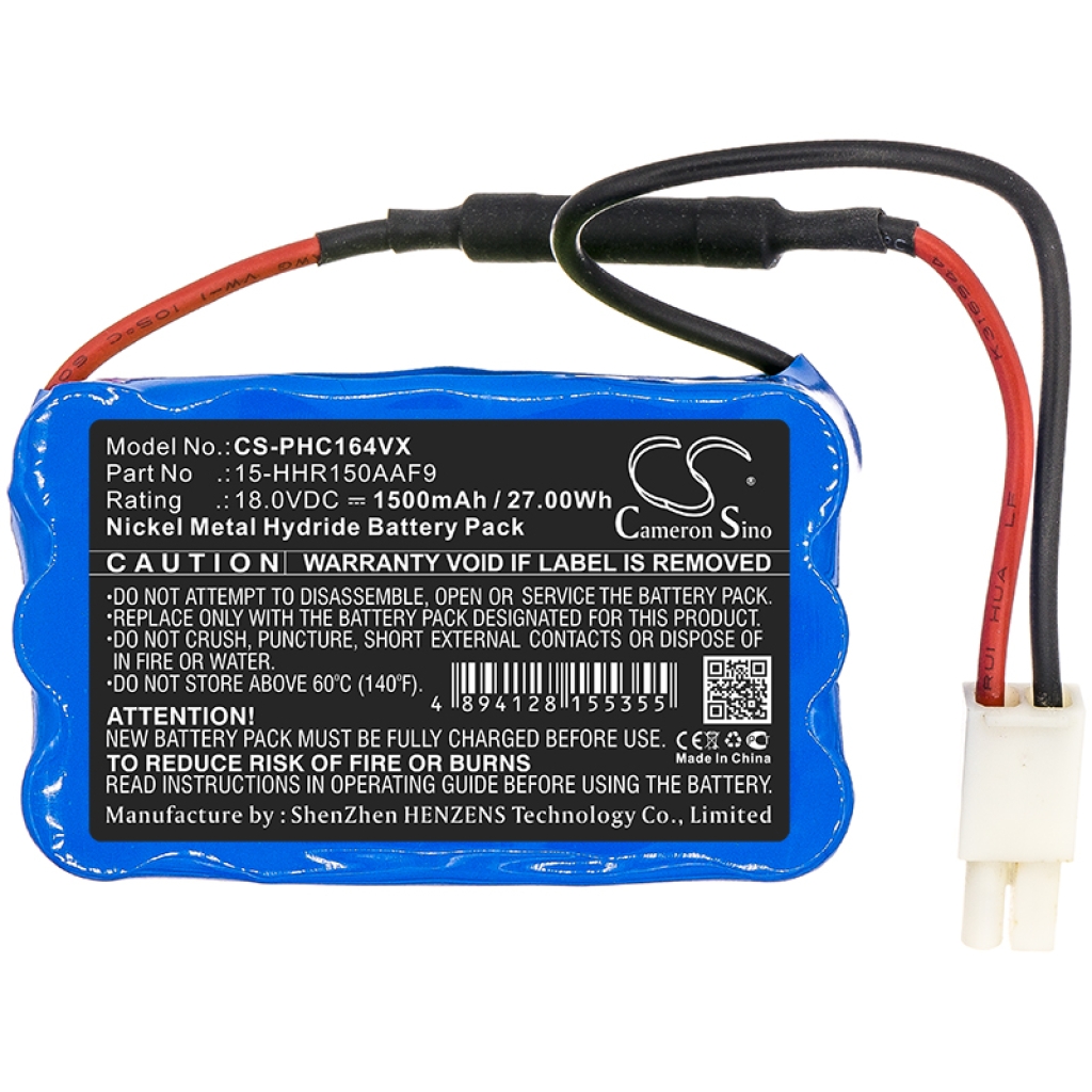 Batterijen voor stofzuigers Philips CS-PHC164VX