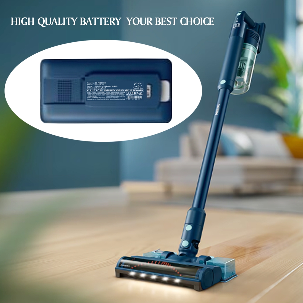 Batterijen voor stofzuigers Philips CS-PHC514VX