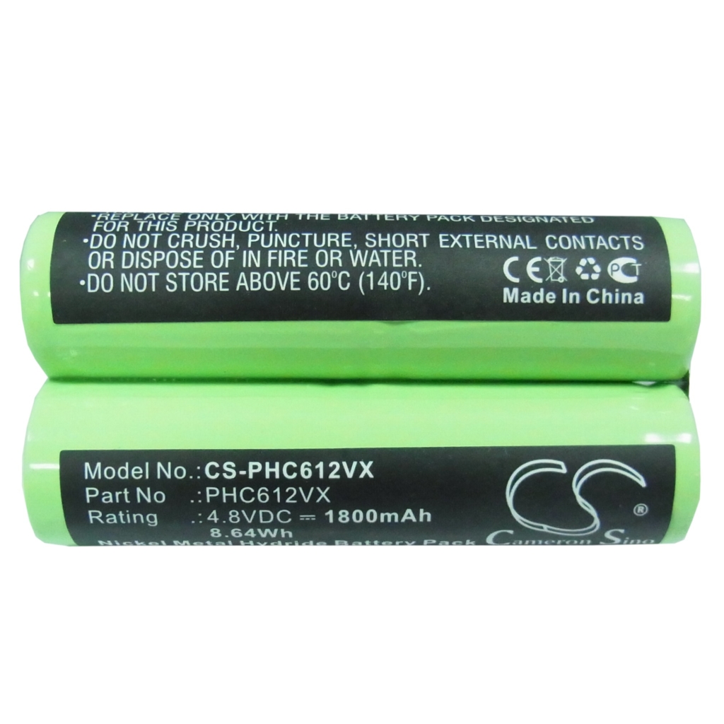 Batterijen voor stofzuigers Philips CS-PHC612VX