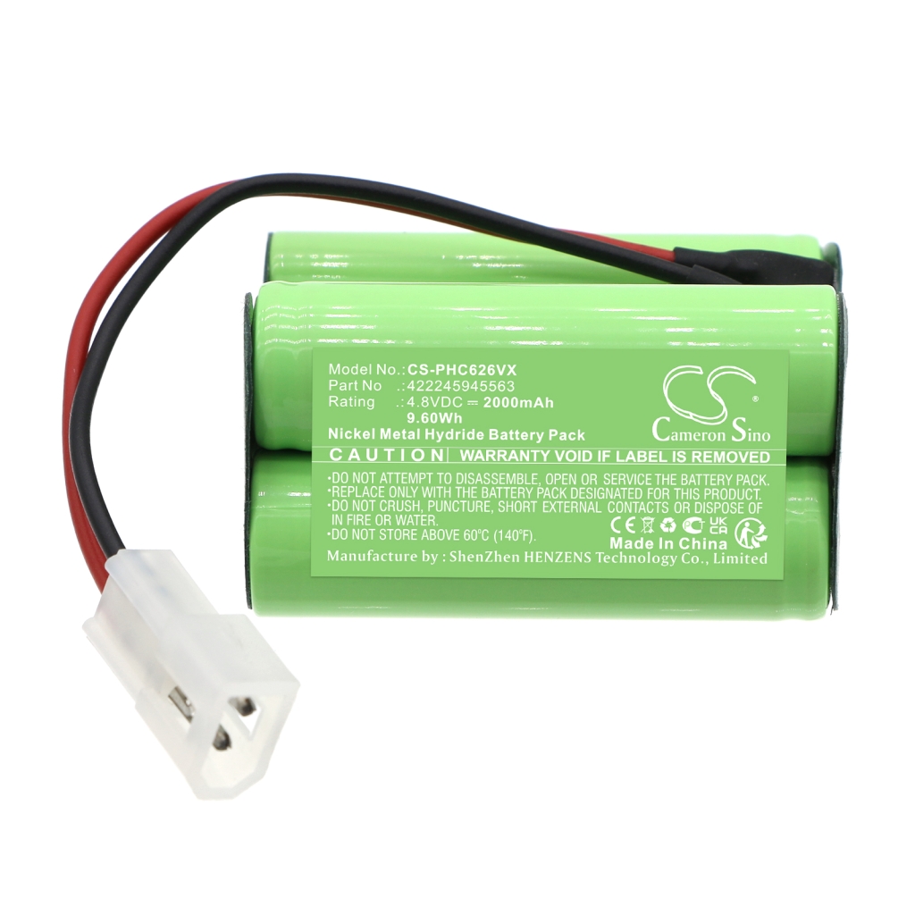 Compatibele batterijvervanging voor Philips 422245945563