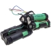 Compatibele batterijvervanging voor Philips 5ICR19/65