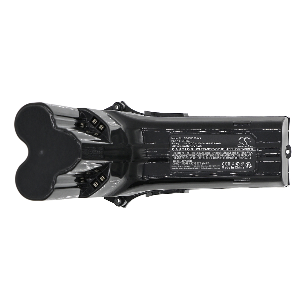Compatibele batterijvervanging voor Philips IP827