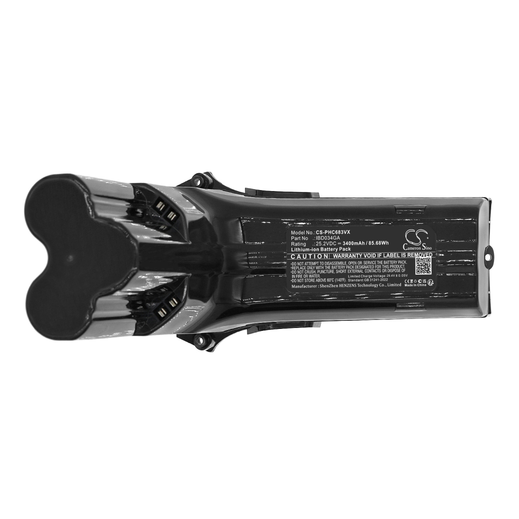 Batterijen voor stofzuigers Philips CS-PHC683VX