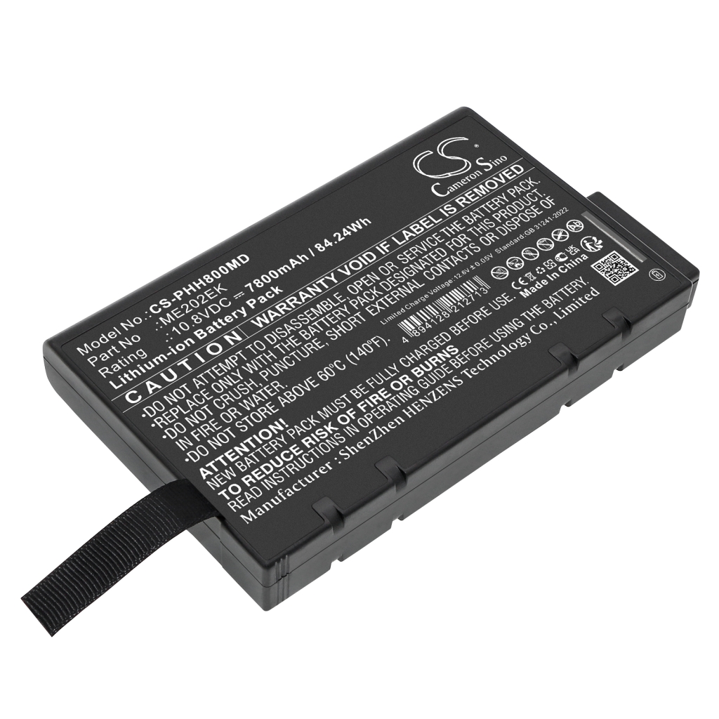 Compatibele batterijvervanging voor Philips ME202EK