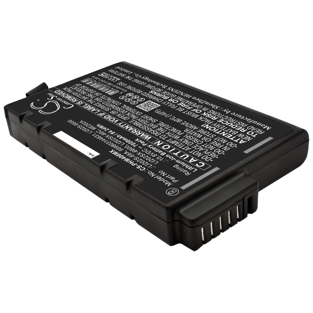 Battery compatible with GE Anritsu Agilent Tektronix Fiberpa CS-PHM400MX