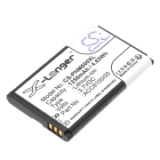 CS-PHM600XL<br />Batterijen voor   vervangt batterij 8403 810 00011