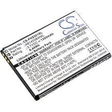 Compatible battery replacement for PHILIPS AB1400BWML