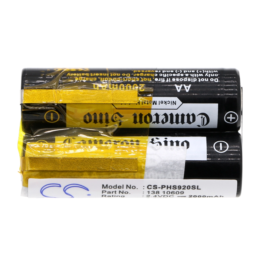 Compatible battery replacement for Norelco 138 10609