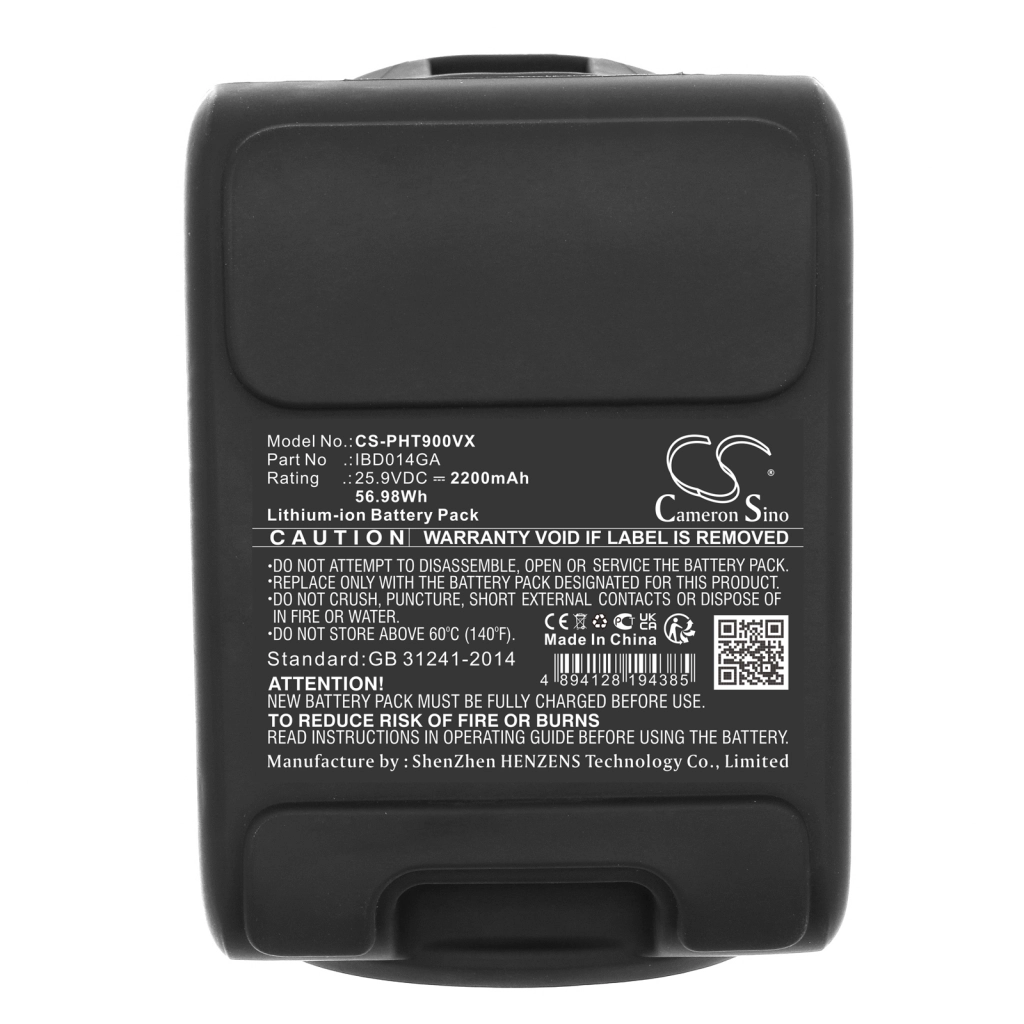 Batterijen Vervangt XV1797/01