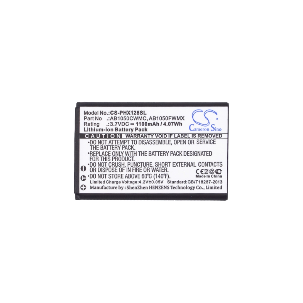 Mobile Phone Battery Philips CS-PHX128SL