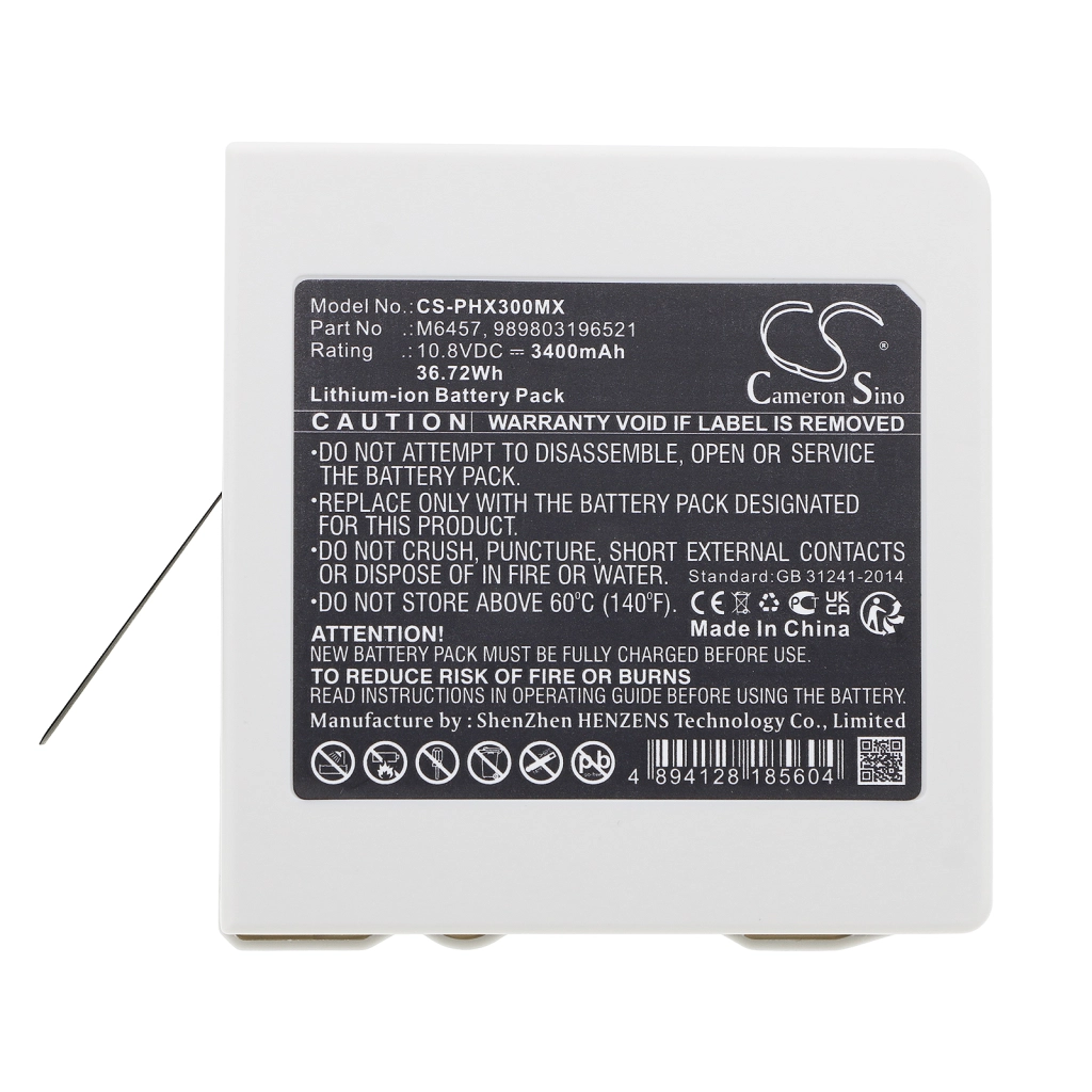 Batterijen Vervangt M6457
