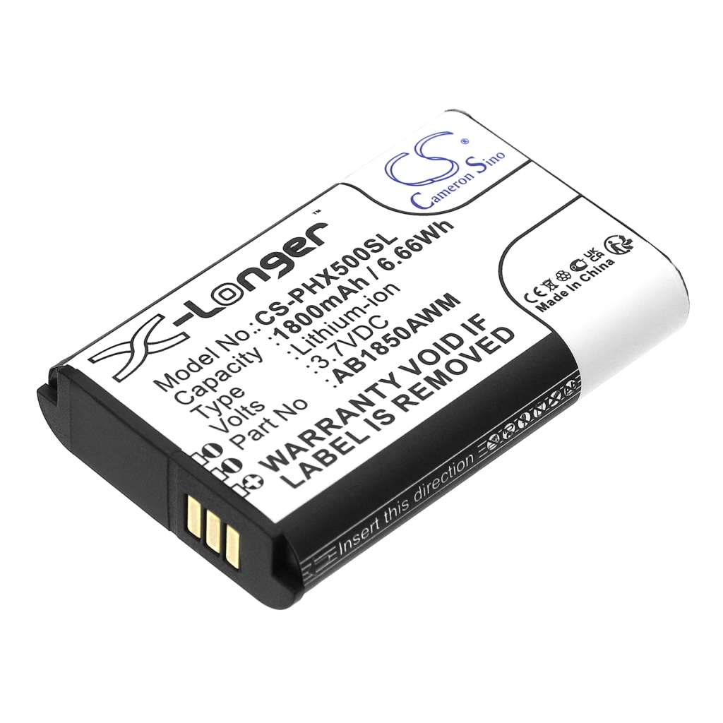 Batterij voor mobiele telefoon Philips CS-PHX500SL