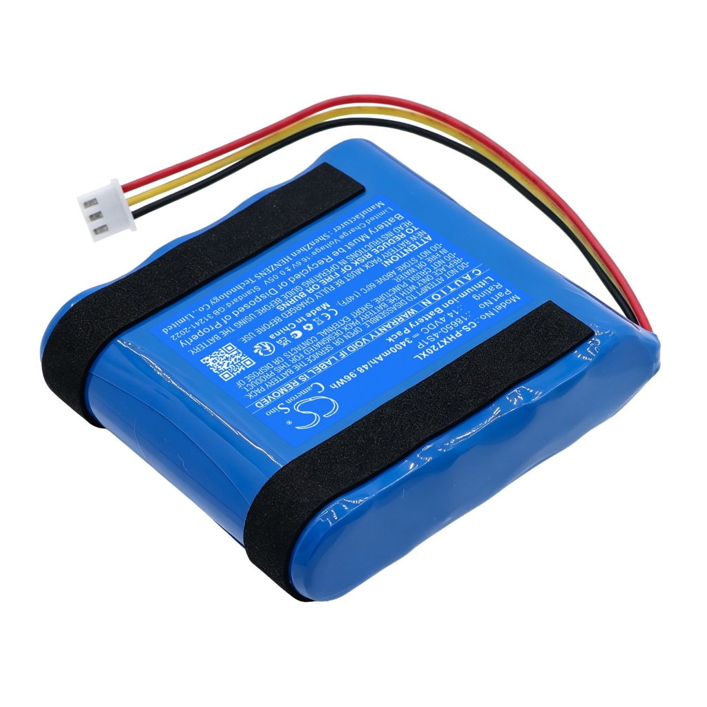 Batterijen compatibel met Philips TAX7207/37 TAX7207/37 CS-PHX720XL