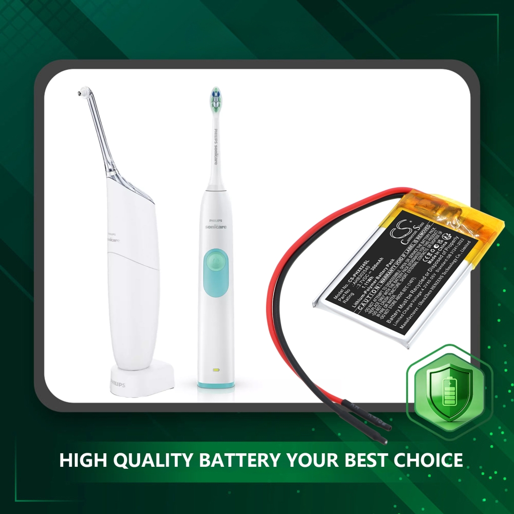 Battery compatible with Philips CS-PHX824SL
