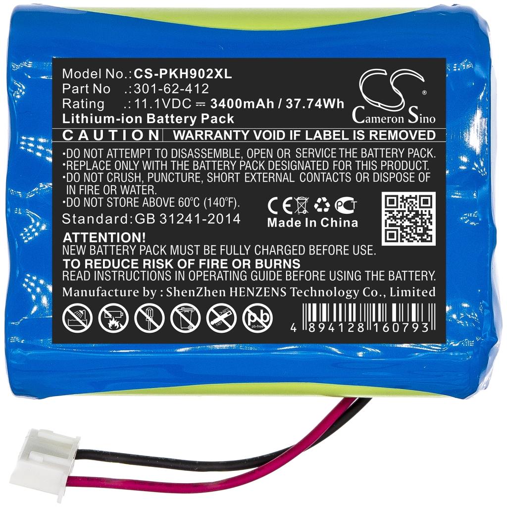Batterij voor elektrisch gereedschap Peaktech CS-PKH902XL