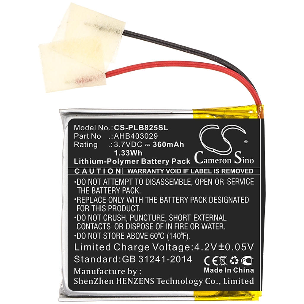 Compatibele batterijvervanging voor Plantronics AHB403029