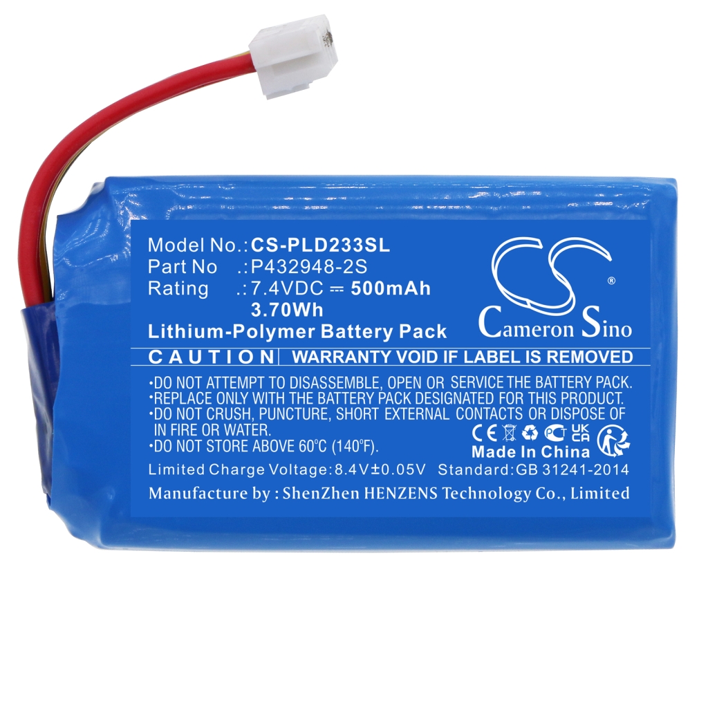 Batterijen Printerbatterij CS-PLD233SL