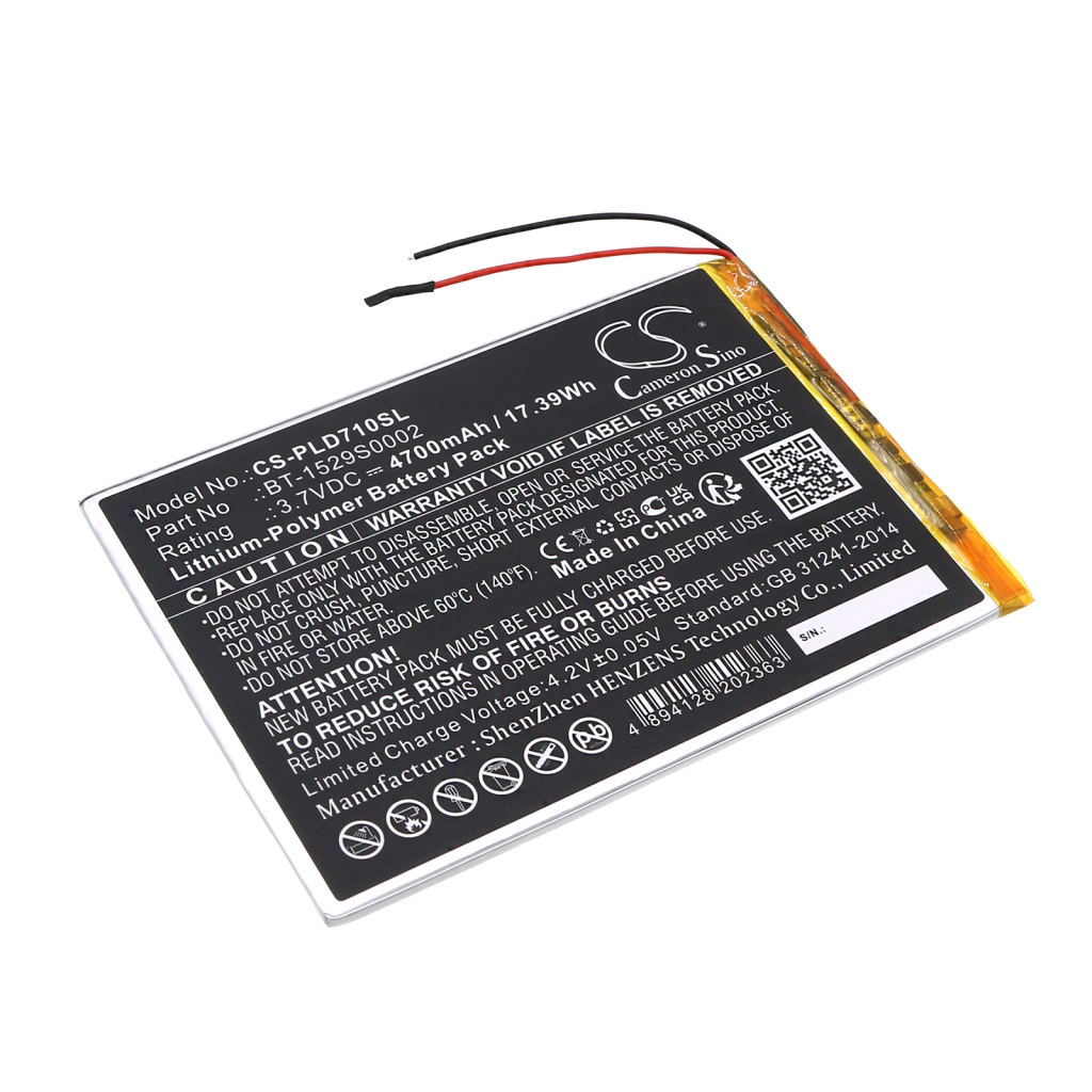 Batterijen Tablet batterijen CS-PLD710SL