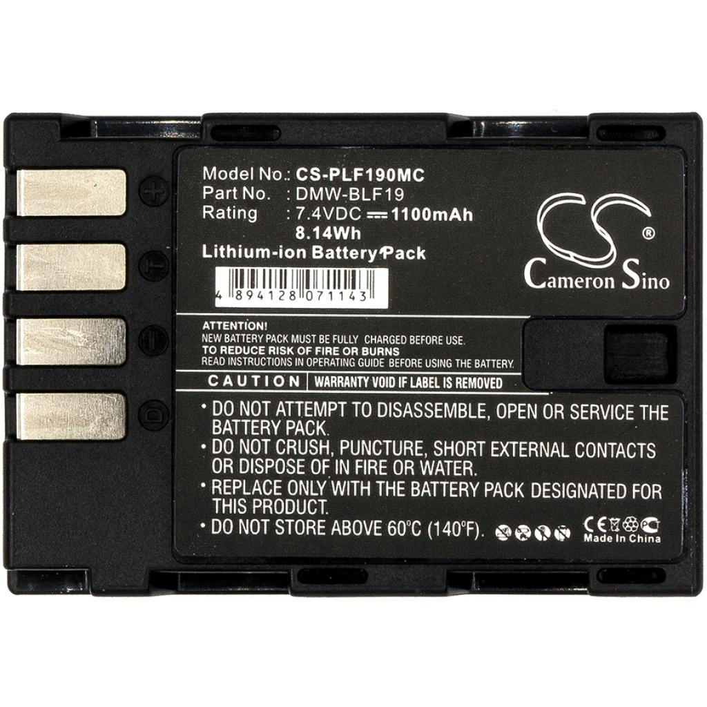 Medische Batterij Panasonic CS-PLF190MC