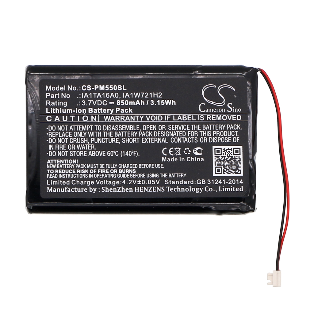 Tablet batterijen Palm CS-PM550SL
