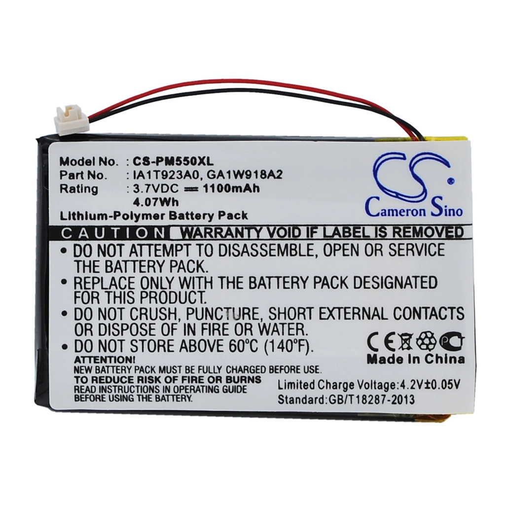 Batterijen Vervangt PBA80860US