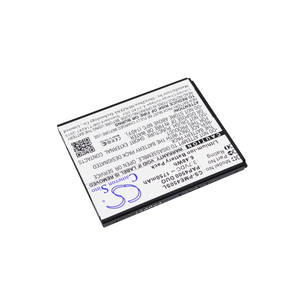 Compatibele batterijvervanging voor Prestigio PAP4500 DUO