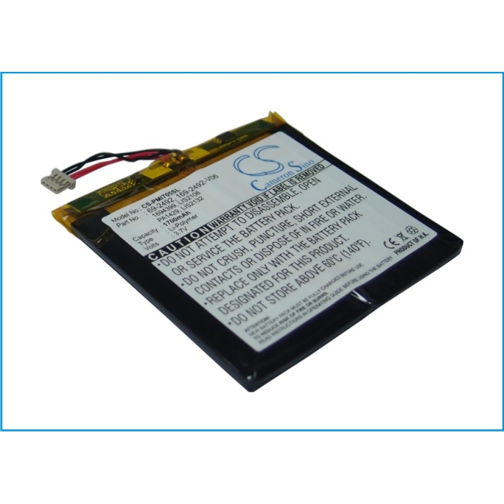 Tablet batterijen Palm CS-PMI705SL
