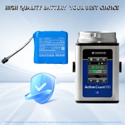 Battery compatibleWith Particle measuring systems