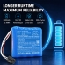 Battery compatible with Particle measuring systems CS-PMM100SL