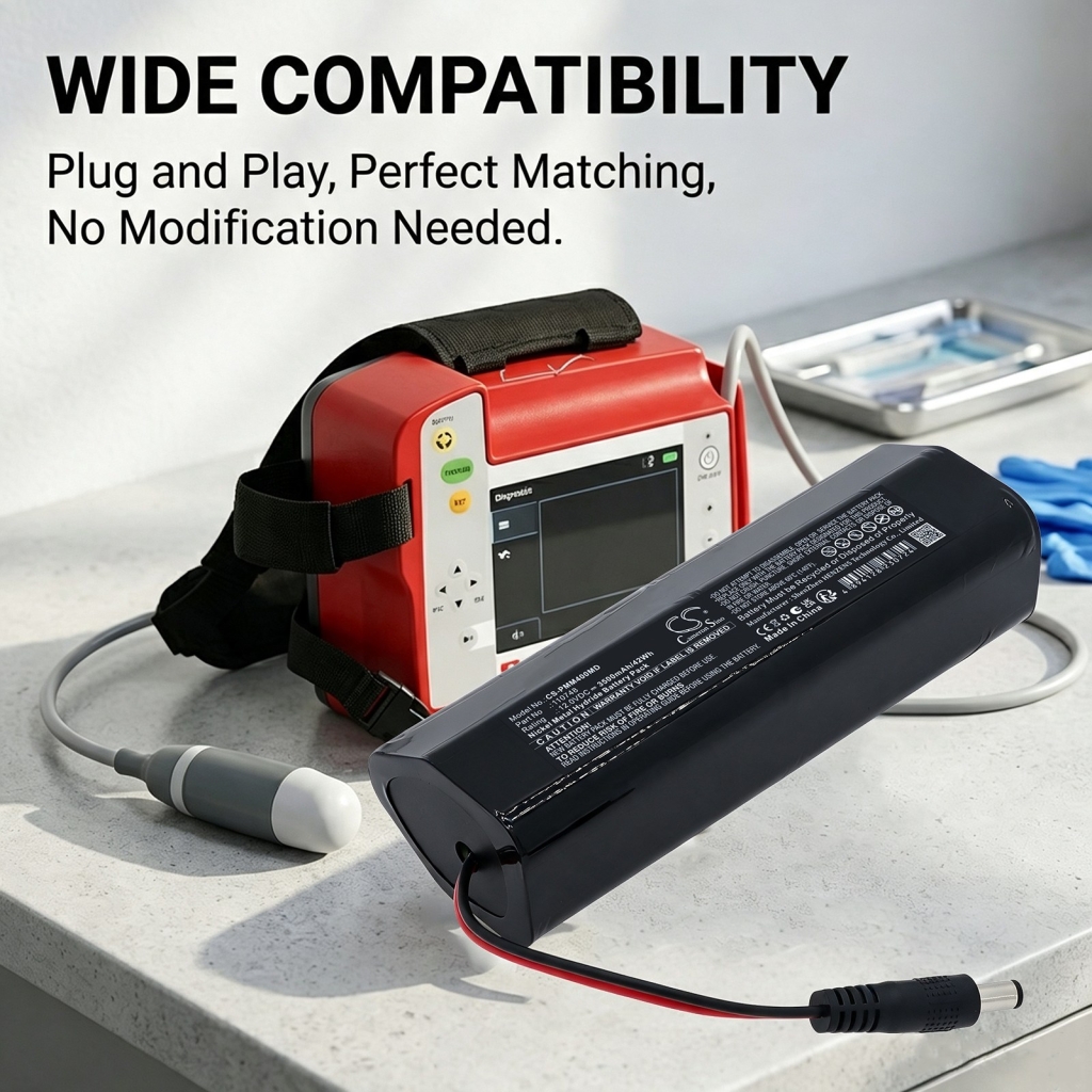 Batterijen compatibel met Primedic handyscan Metrax M400 CS-PMM400MD