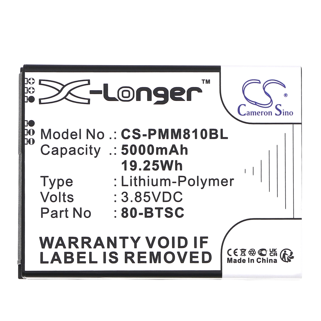 Batterij barcode, scanner Point mobile CS-PMM810BL