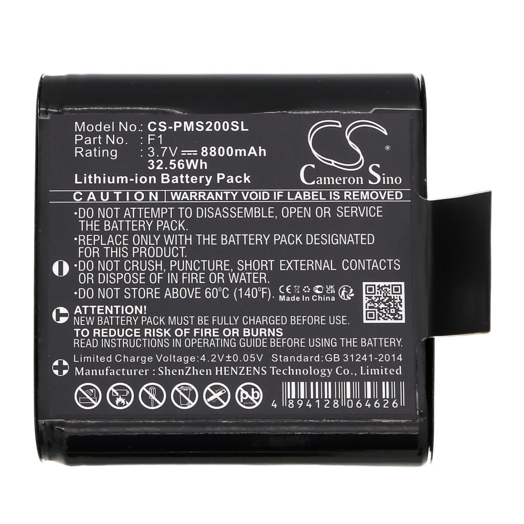 Compatibele batterijvervanging voor Pure F1