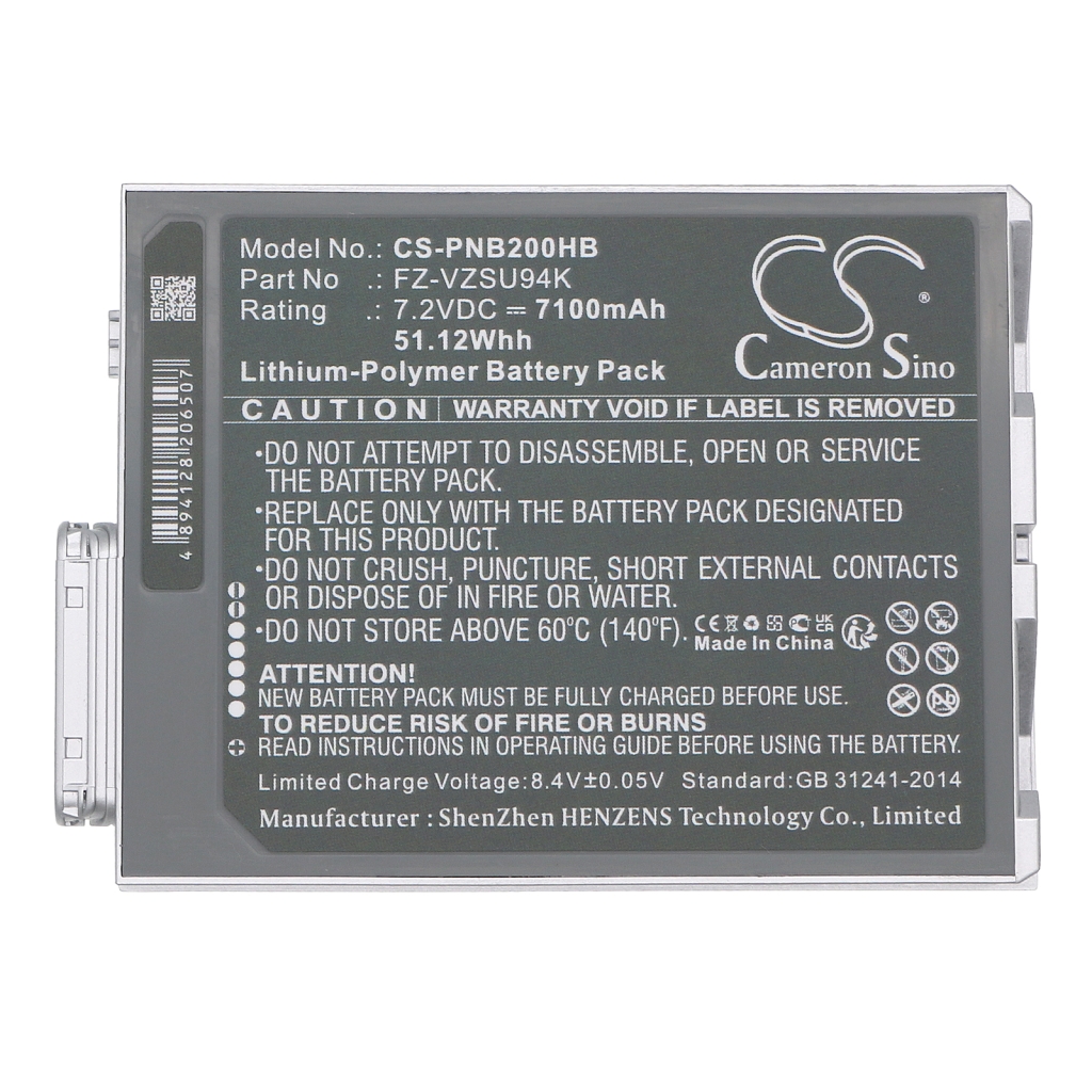 Batterijen Vervangt FZ-VZSU95W