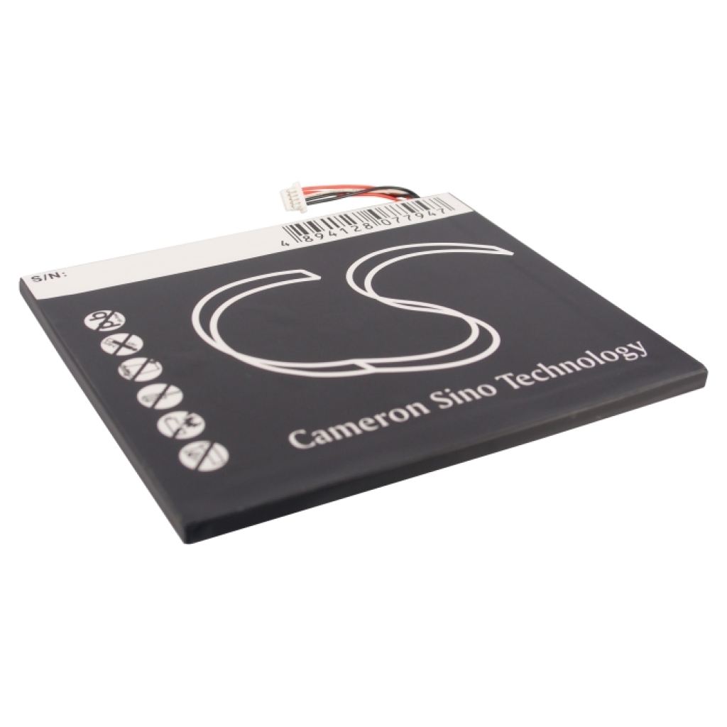 Compatibele batterijvervanging voor Pandigital MLP3595100