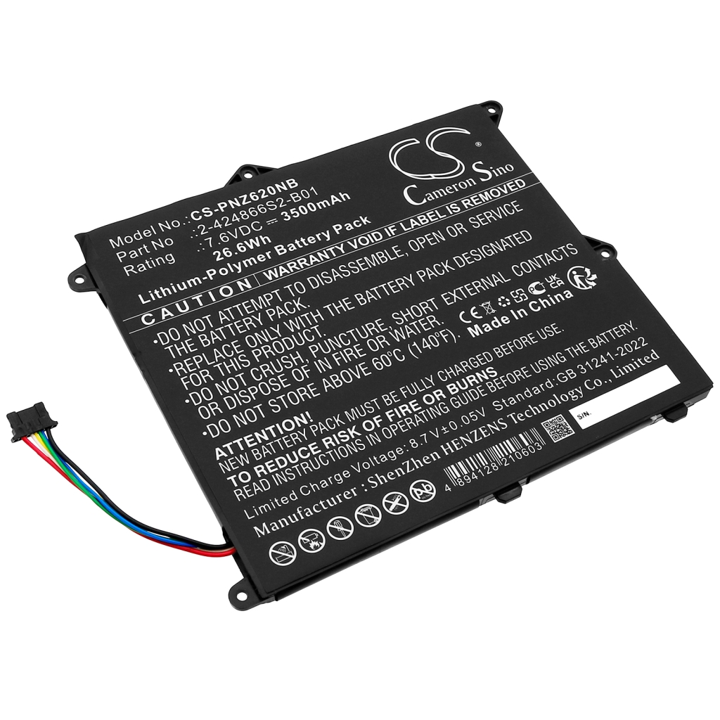 Notebook batterij Panasonic CS-PNZ620NB
