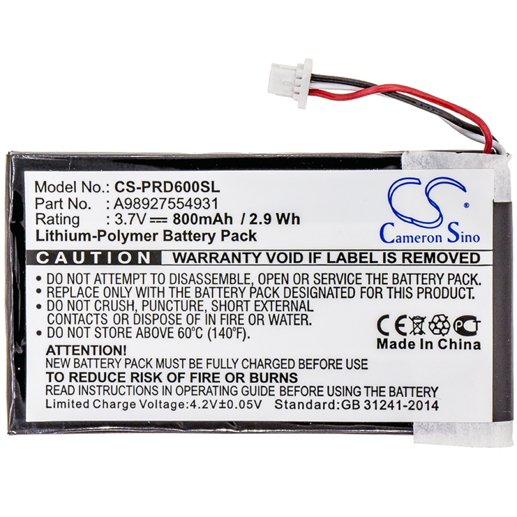 Batterij Vervangt A98927554931