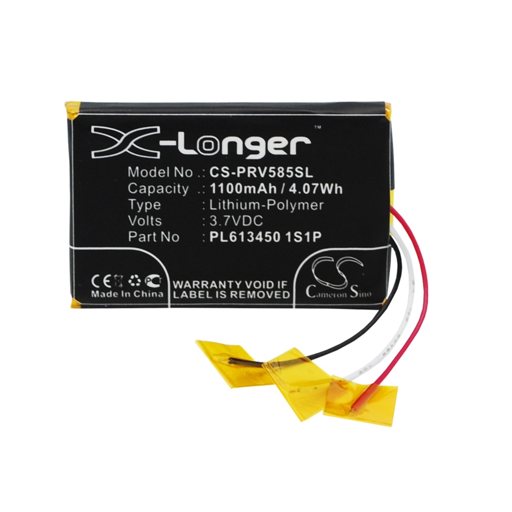 Batterijen GPS, Navigator Batterij CS-PRV585SL